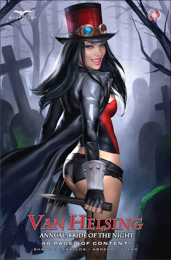 Van Helsing Annual: Bride of the Night issue 1-C Josh Burns Cover