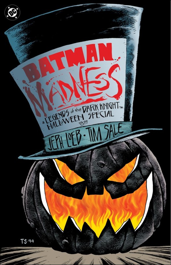 Batman: Madness - Legends of the Dark Knight Halloween Special issue 1-C Facsimile Edition 2025 Foil Cardstock Cover