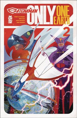 Gatchaman: Only One Earth issue 2 Tommy Lee Edwards Cover