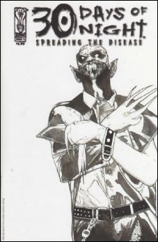 30 Days of Night: Spreading the Disease issue 1-D Alex Sanchez Sketch Cover