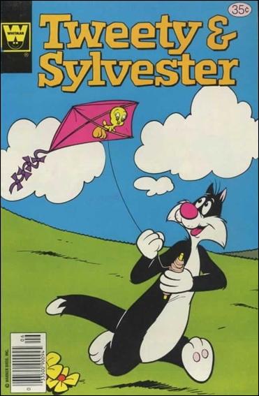 Tweety and Sylvester (1963) issue 82-B Whitman Cover