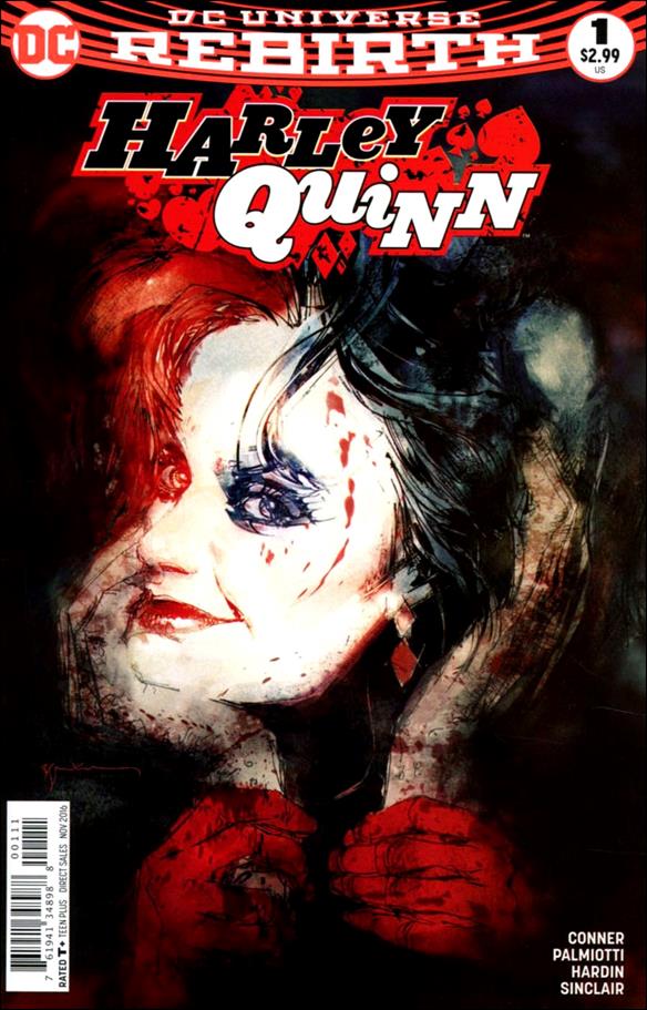 Harley Quinn (2016) issue 1-G Bill Sienkiewicz Cover (2nd Printing)