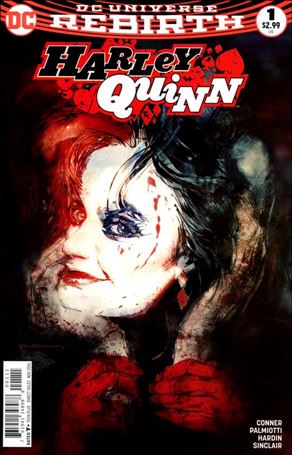 Harley Quinn (2016) issue 1-G Bill Sienkiewicz Cover (2nd Printing)