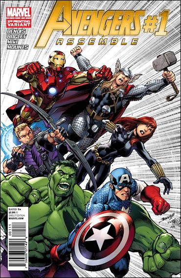 Avengers Assemble (2012) issue 1-E Mark Bagley Cover (2nd Printing)