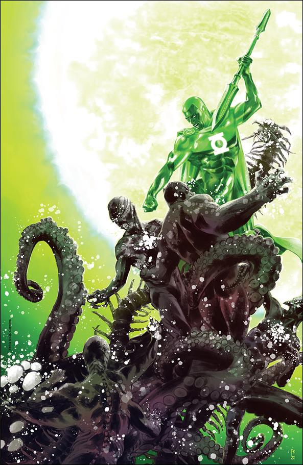 Dark Crisis: Worlds Without a Justice League - Green Lantern issue 1-C Mario Foccillo 1:50 Virgin Foil Cover