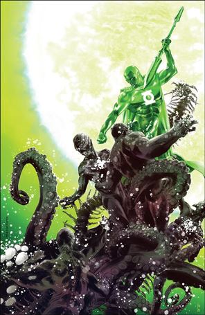 Dark Crisis: Worlds Without a Justice League - Green Lantern issue 1-C Mario Foccillo 1:50 Virgin Foil Cover