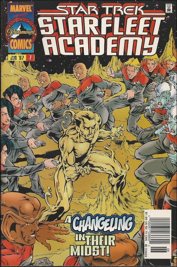 Star Trek: Starfleet Academy (1996) issue 7-B Newsstand Edition / Price Variant