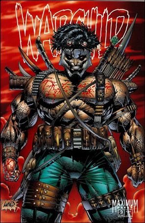Warchild issue 3-C Rob Liefeld Red Background Cover