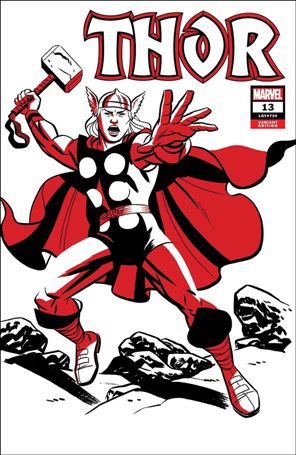 Thor (2020) issue 13-B Michael Cho Two-Tone Cover