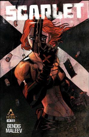 Scarlet (2010) issue 4-B Michael Avon Oeming 1:25 Cover