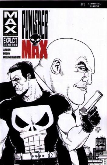 PunisherMax issue 1-C Steve Dillon Cover (2nd Printing)