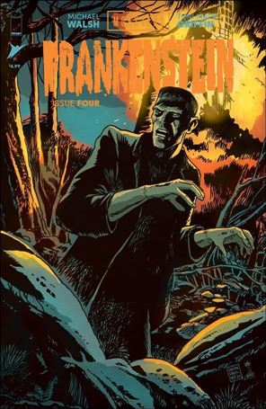 Universal Monsters: Frankenstein (2024) issue 4-C Francesco Francavilla Connecting 1:10 Cover