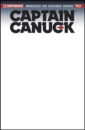 Captain Canuck Season 3 issue 1-B Blank 1:10 Cover