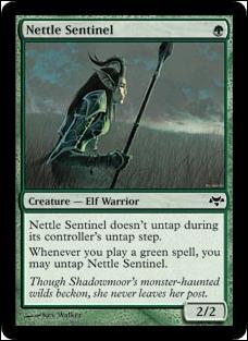 Magic the Gathering: Eventide (Base Set) card 71 Nettle Sentinel