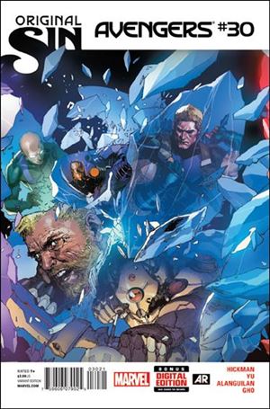 Avengers (2013) issue 30-B 1:10 Right Side Cover