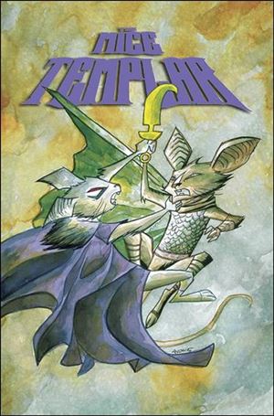 Mice Templar V: Night's End issue 4 Michael Avon Oeming Cover