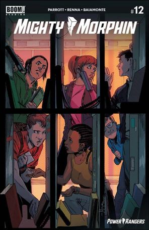 Mighty Morphin issue 12-F Javier Fernandez FOC Reveal Cover