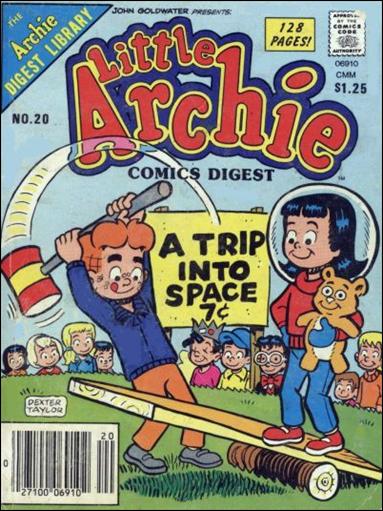 Little Archie Comics Digest Magazine issue 20 Digest Sized