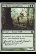 Magic the Gathering: 9th Edition (Base Set) card 279 Verduran Enchantress