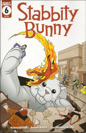 Stabbity Bunny issue 6-B Homage Cover