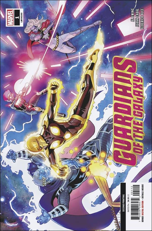 Guardians of the Galaxy (2020) issue 1-N Juann Cabal Cover (2nd Printing)