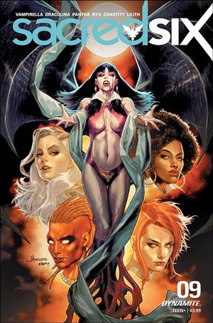 Sacred Six issue 9-D Jay Anacleto Cover