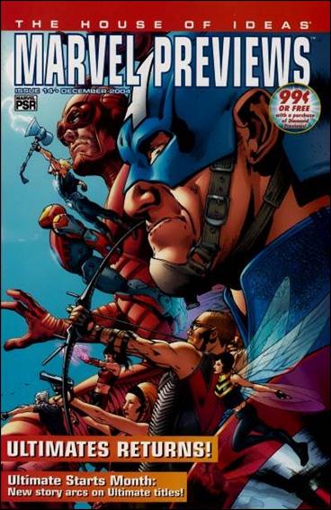 Marvel Previews (2003) issue 14 Flipbook w/ Steve McNiven Ultimate Secret Cover