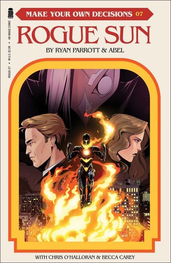 Rogue Sun issue 7-B Kath Lobo 1:25 Cover