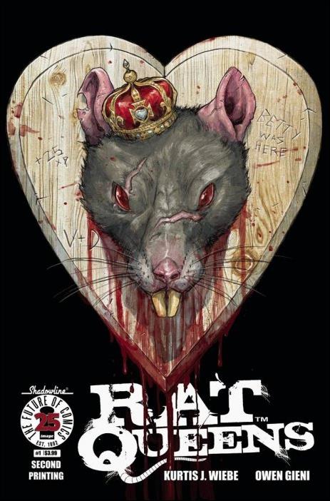 Rat Queens (2017) issue 1-D Owen Gieni 2nd Printing Cover