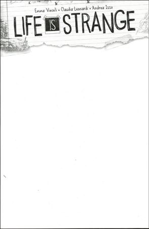 Life is Strange issue 9-E Blank Sketch Cover