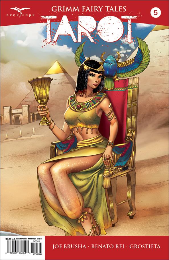 Grimm Fairy Tales: Tarot issue 5-D Andrea Meloni Cover
