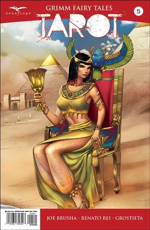 Grimm Fairy Tales: Tarot issue 5-D Andrea Meloni Cover