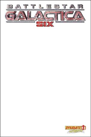 (New) Battlestar Galactica: Six issue 1-D Blank Authentix Cover