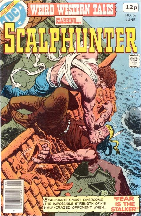 Weird Western Tales (1972) issue 56-B UK Price Cover