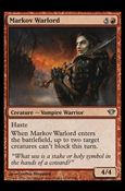 Magic the Gathering: Dark Ascension (Base Set) card 97 Markov Warlord