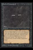 Magic the Gathering: Limited Edition Alpha (Base Set) card 136 Word of Command