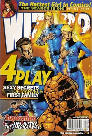 Wizard: The Comics Magazine issue 114 Carlos Pacheco Fantastic Four Cover