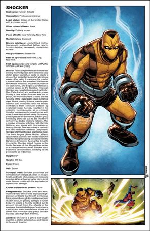 Amazing Spider-Man (2018) issue 73-B David Baldeon Marvel Handbook Cover