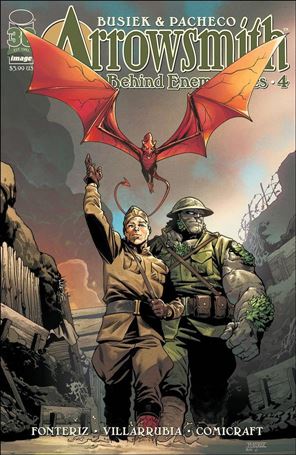 Arrowsmith: Behind Enemy Lines issue 4-C Mahmud A. Asrar Cover
