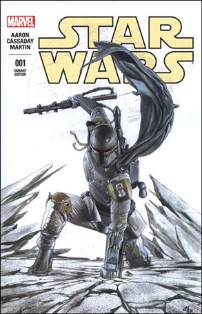 Star Wars (2015) issue 1-XT2 Adi Granov Forbidden Planet Hybrid Cover