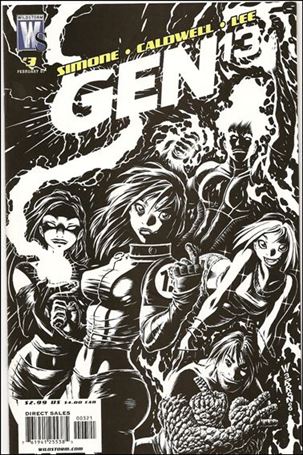 Gen13 (2006) issue 3-B Adam Warren 1:10 Cover