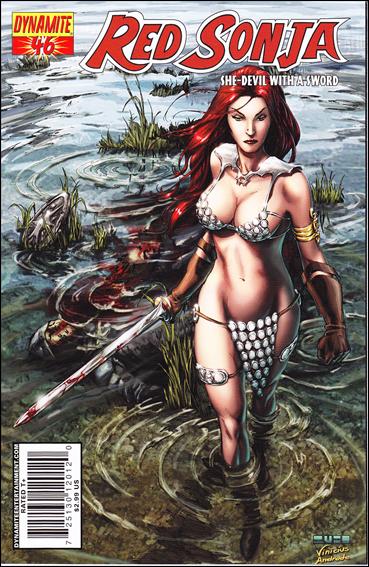 Red Sonja (2005) issue 46 Mel Rubi 2:4 Cover