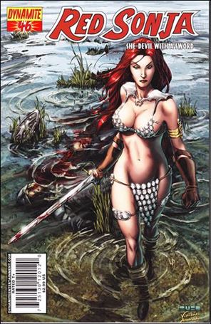 Red Sonja (2005) issue 46 Mel Rubi 2:4 Cover