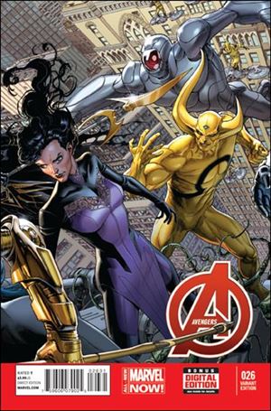 Avengers (2013) issue 26-B Dustin Weaver 1:50 Cover