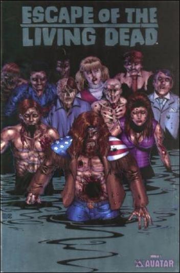 Escape of the Living Dead Annual issue 1-G Platinum Foil Cover