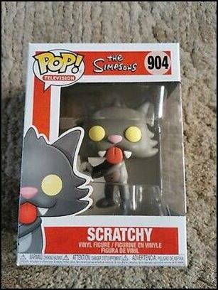 POP! Animation figure 904 Scratchy
