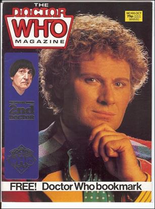 Doctor Who Magazine issue 105 2nd Doctor-Blue Bookmark