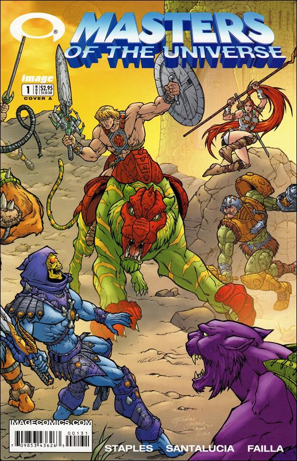 Masters of the Universe (2002) issue 1 Emiliano Santalucia Wraparound Standard Cover
