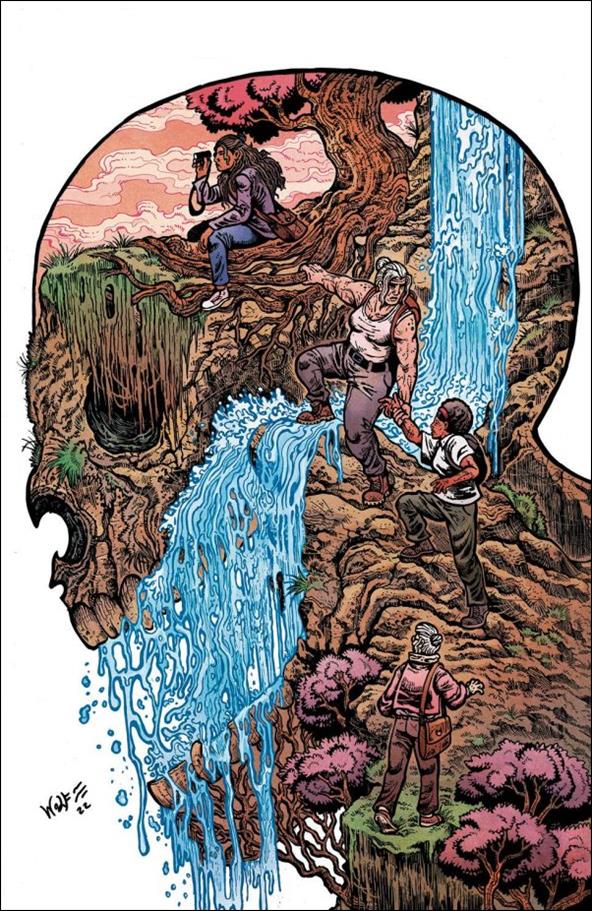 Golden Rage issue 4-B Wolf & Spicer Cover