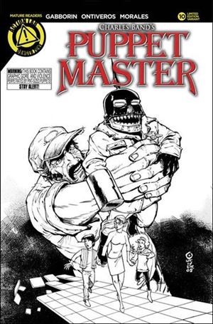 Puppet Master (2015) issue 10-C Antonio Ontiveros Sketch Cover